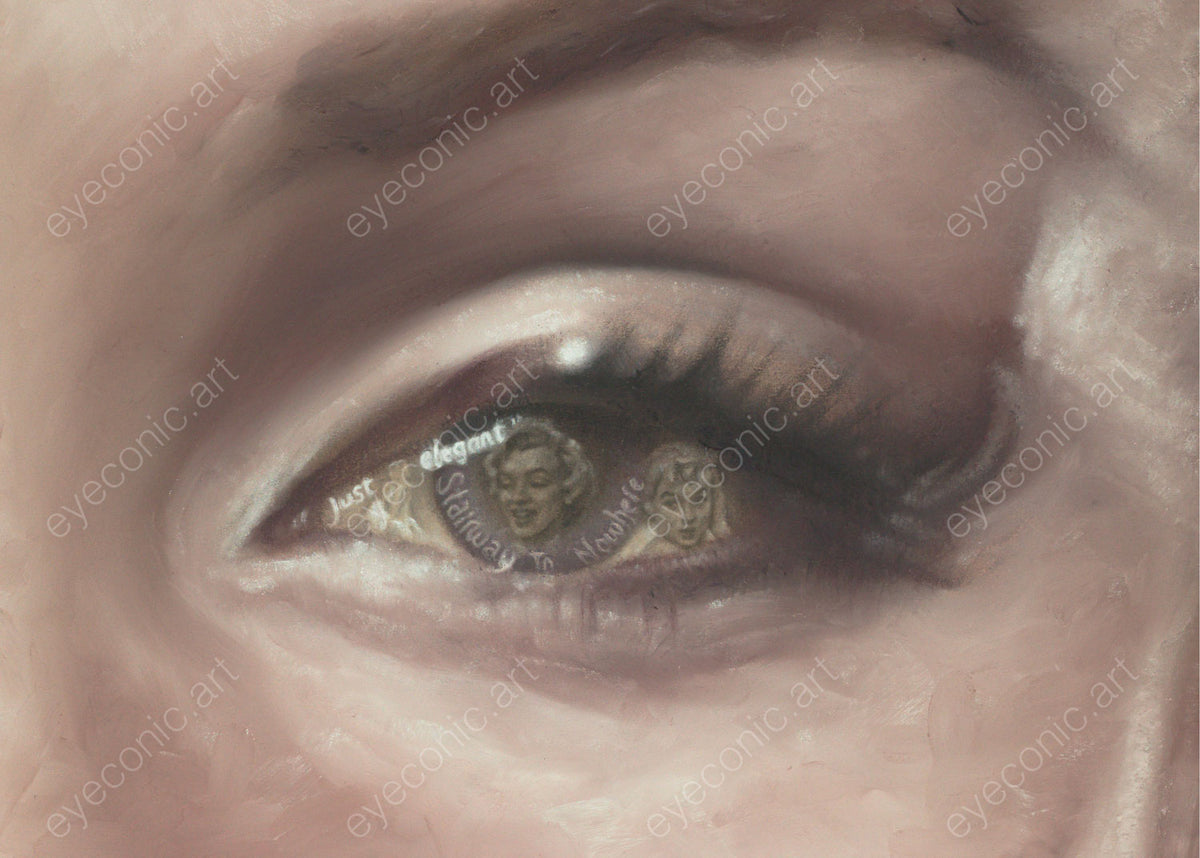 Marilyn Monroe - Seven Year Itch - Original Pastel Artwork by Stephen Doig