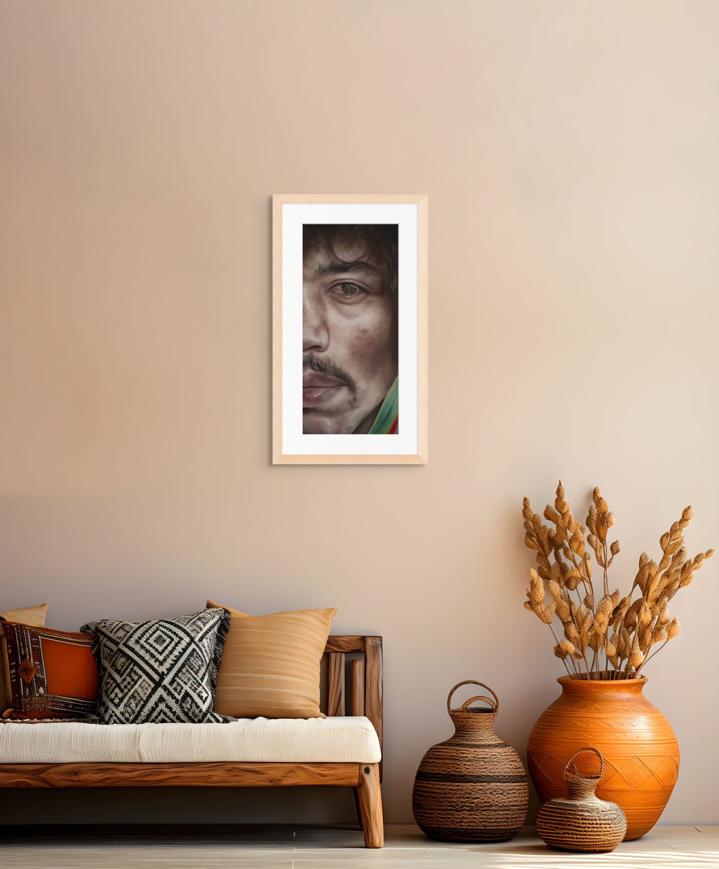 Jimi Hendrix - Voodoo Child - Original Pastel Artwork by Stephen Doig