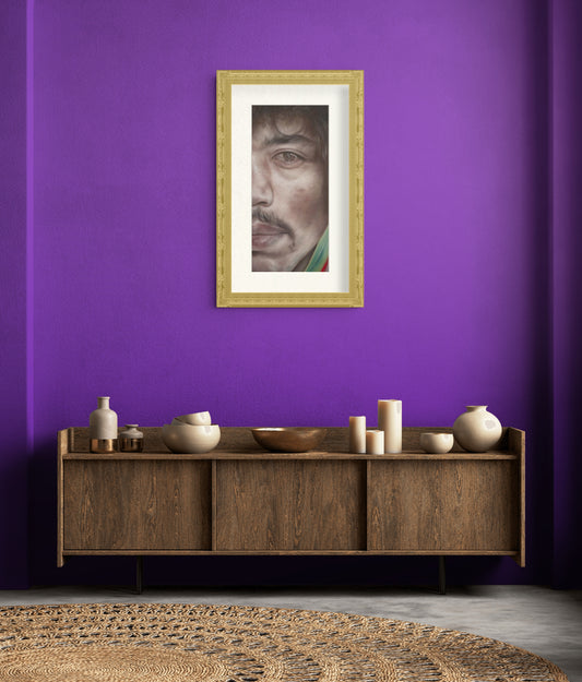 Jimi Hendrix - Voodoo Child - Original Pastel Artwork by Stephen Doig