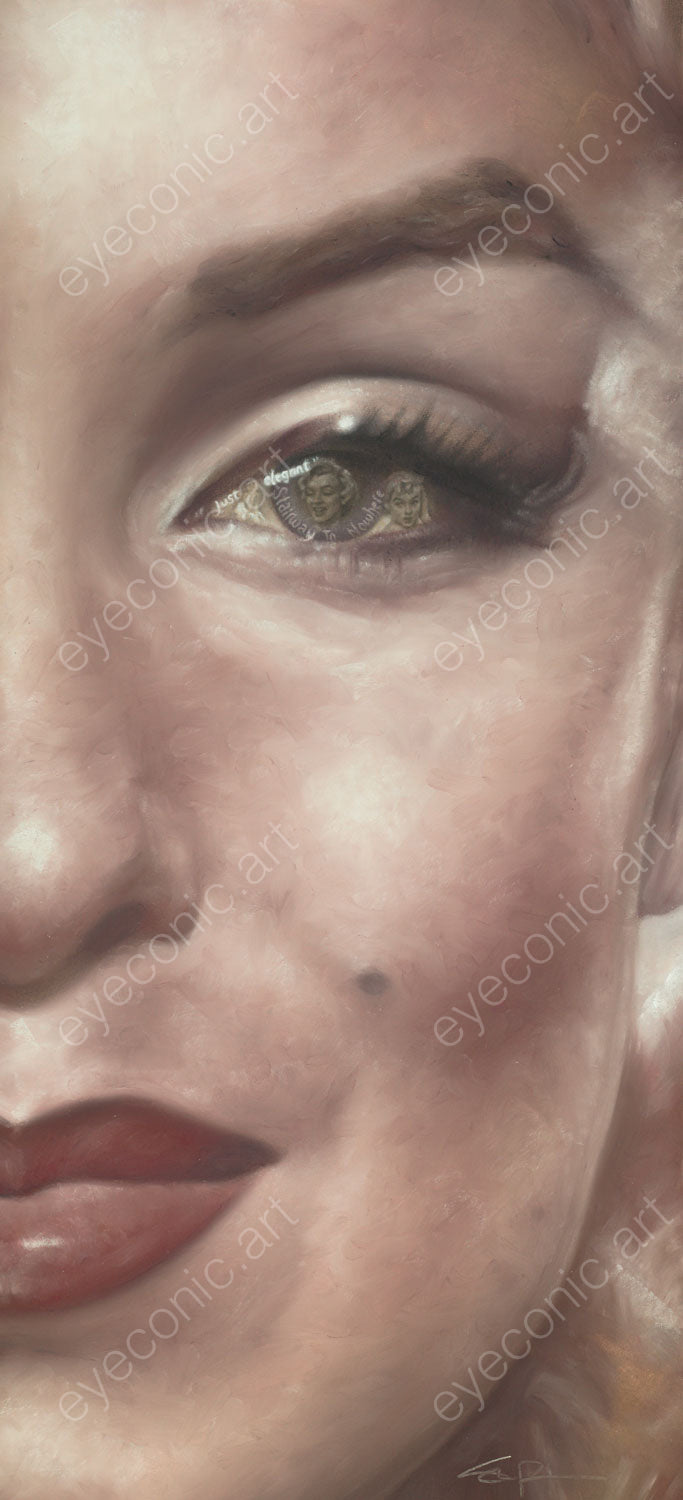 Marilyn Monroe - Seven Year Itch - Original Pastel Artwork by Stephen Doig